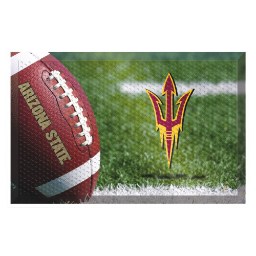 Arizona State University - Arizona State Sun Devils Scraper Mat "Pitchfork" Logo Photo