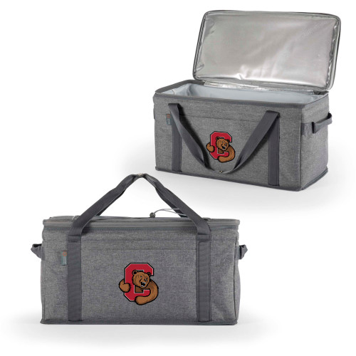 Cornell Big Red 64 Can Collapsible Cooler, (Heathered Gray)