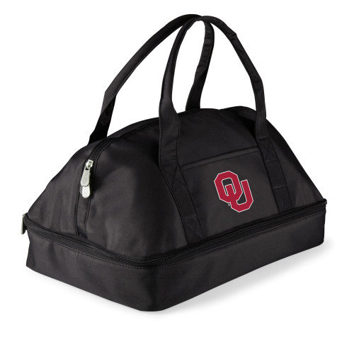 Oklahoma Sooners Potluck Casserole Tote, (Black)