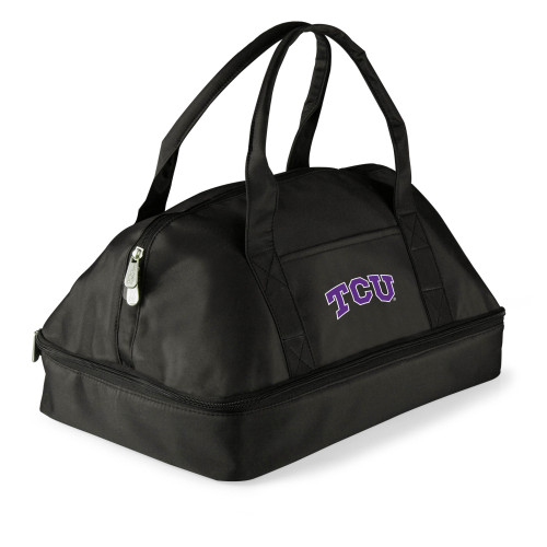 TCU Horned Frogs Potluck Casserole Tote, (Black)