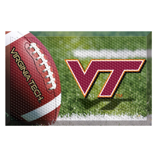 Virginia Tech - Virginia Tech Hokies Scraper Mat VT Primary Logo Photo
