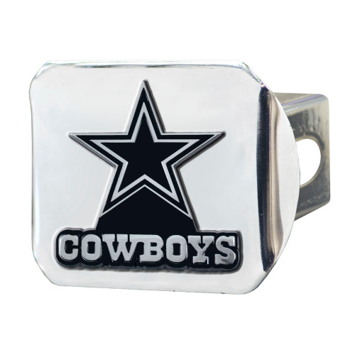 Dallas Cowboys Hitch Cover - Chrome Star Primary Logo Chrome