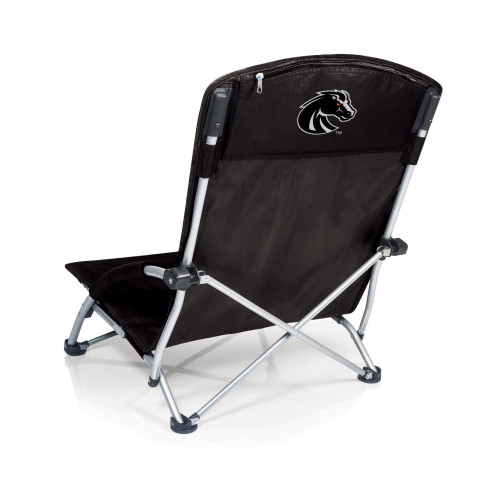 Boise State Broncos Tranquility Beach Chair with Carry Bag, (Black)
