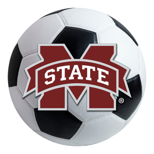 Mississippi State University Soccer Ball Mat 27" diameter
