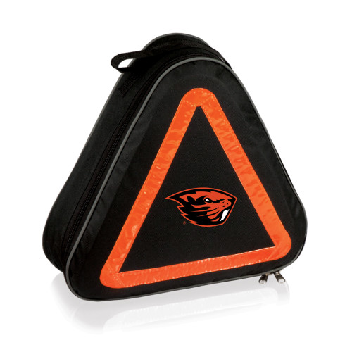 Oregon State Beavers Roadside Emergency Car Kit, (Black with Orange Accents)