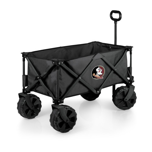 Florida State Seminoles Adventure Wagon Elite All-Terrain Portable Utility Wagon, (Dark Gray)