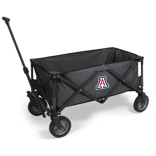 Arizona Wildcats Adventure Wagon Portable Utility Wagon, (Dark Gray)