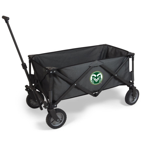 Colorado State Rams Adventure Wagon Portable Utility Wagon, (Dark Gray)