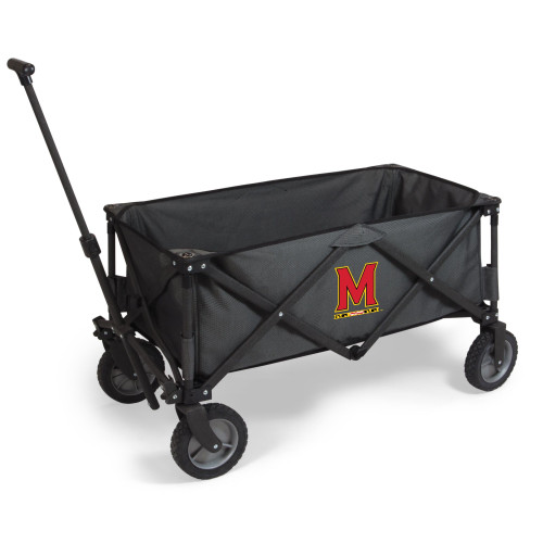 Maryland Terrapins Adventure Wagon Portable Utility Wagon, (Dark Gray)