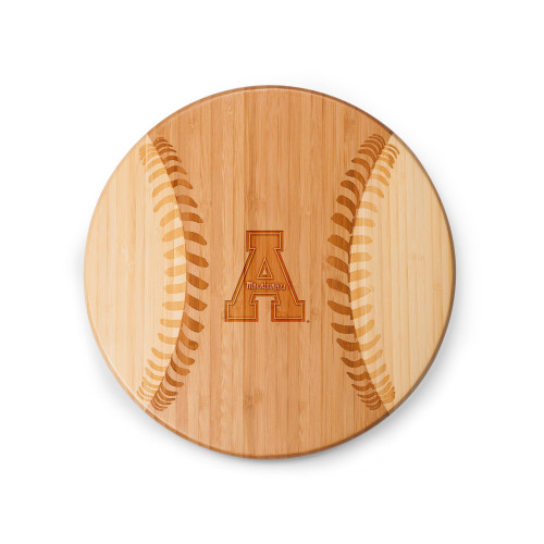 App State Mountaineers Home Run! Baseball Cutting Board & Serving Tray, (Parawood)