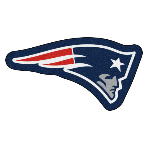 New England Patriots Mascot Mat Patriot Head Primary Logo Navy