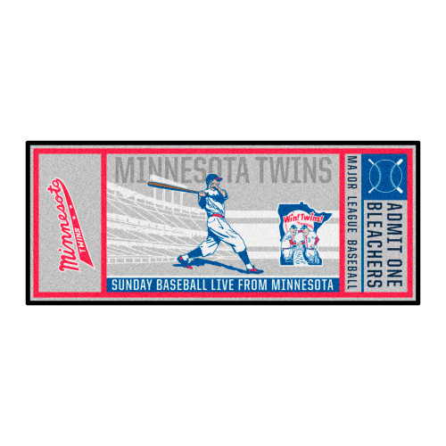 Retro Collection - 1978 Minnesota Twins Ticket Runner