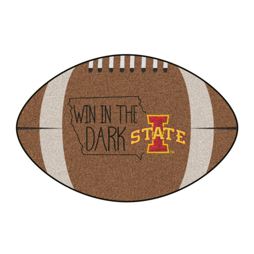 Iowa State University Southern Style Football Mat 20.5"x32.5"