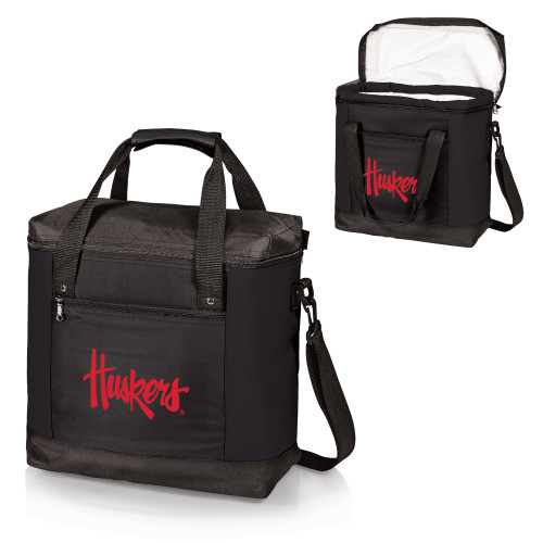 Nebraska Cornhuskers Montero Cooler Tote Bag, (Black)