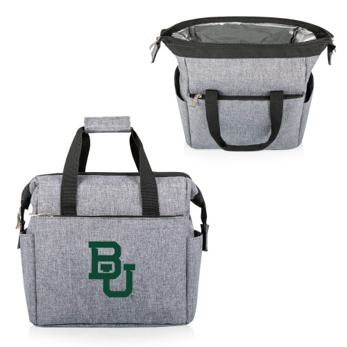 Baylor Bears On The Go Lunch Bag Cooler, (Heathered Gray)