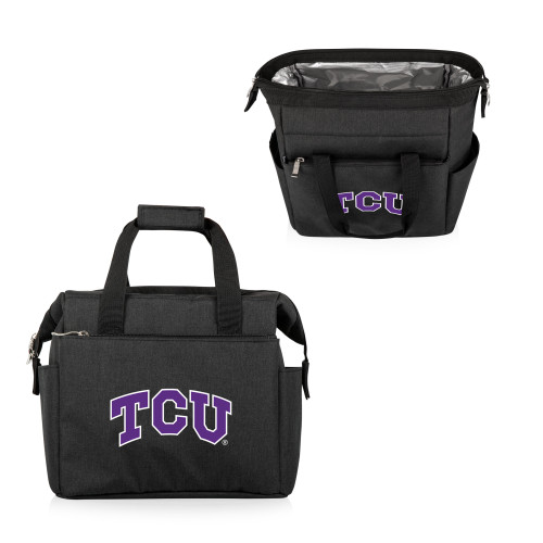 TCU Horned Frogs On The Go Lunch Bag Cooler, (Black)