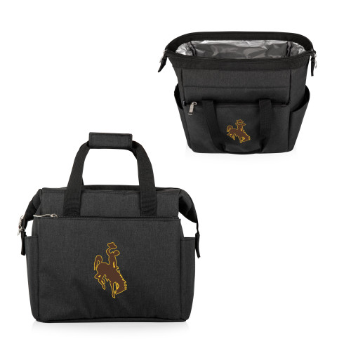 Wyoming Cowboys On The Go Lunch Bag Cooler, (Black)