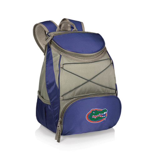Florida Gators PTX Backpack Cooler, (Navy Blue with Gray Accents)