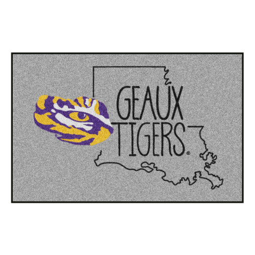 Louisiana State University Southern Style Starter Mat 19"x30"