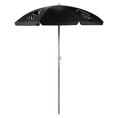 Boise State Broncos 5.5 Ft. Portable Beach Umbrella, (Black)