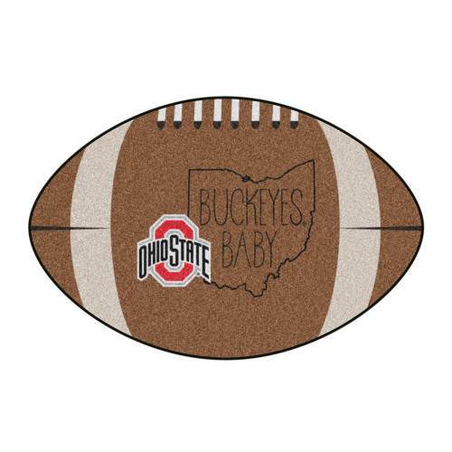 Oklahoma State University Southern Style Football Mat 20.5"x32.5"
