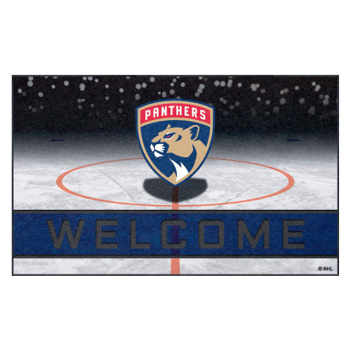 NHL - Florida Panthers Crumb Rubber Door Mat 18"x30"