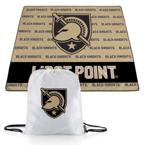Army Black Knights Impresa Picnic Blanket, (Gold & Black)