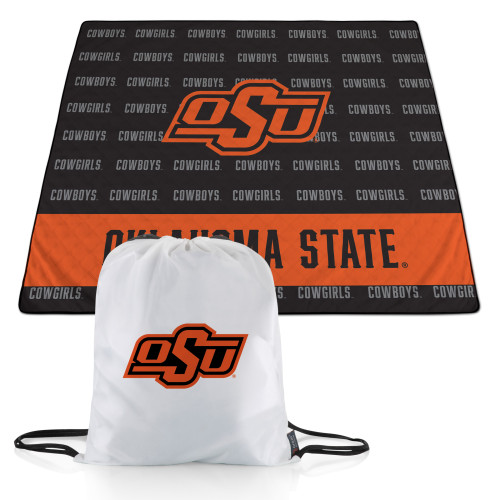 Oklahoma State Cowboys Impresa Picnic Blanket, (Black & Orange)