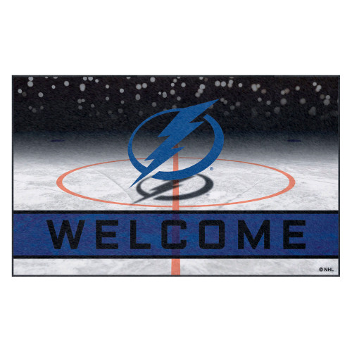 NHL - Tampa Bay Lightning Crumb Rubber Door Mat 18"x30"