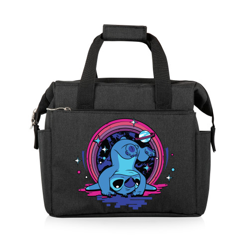 Lilo & Stitch Stitch Handstand On The Go Lunch Bag Cooler, (Black)