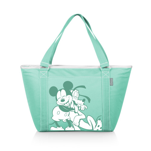 Mickey & Pluto Topanga Cooler Tote Bag, (Teal)