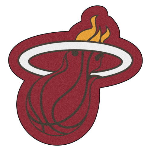 NBA - Miami Heat Mascot Mat 34.5" x 36"