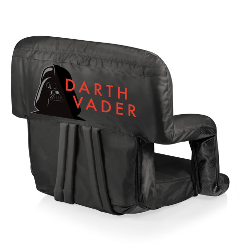 Star Wars Darth Vader Ventura Portable Reclining Stadium Seat, (Black)