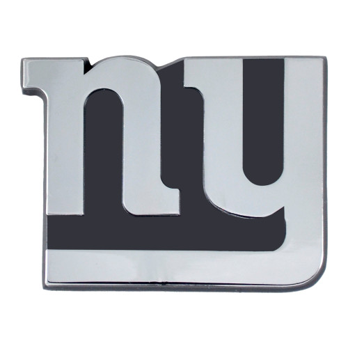 New York Giants Chrome Emblem  "NY" Logo Chrome