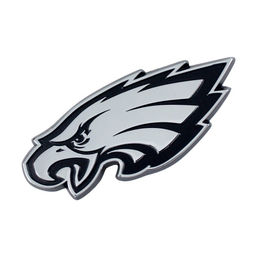 Philadelphia Eagles Chrome Emblem  Eagle Head Primary Logo Chrome