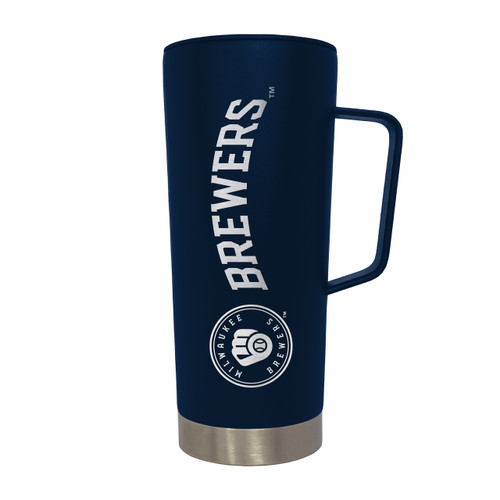 MLB Milwaukee Brewers 18oz Roadie Tumbler with Handle