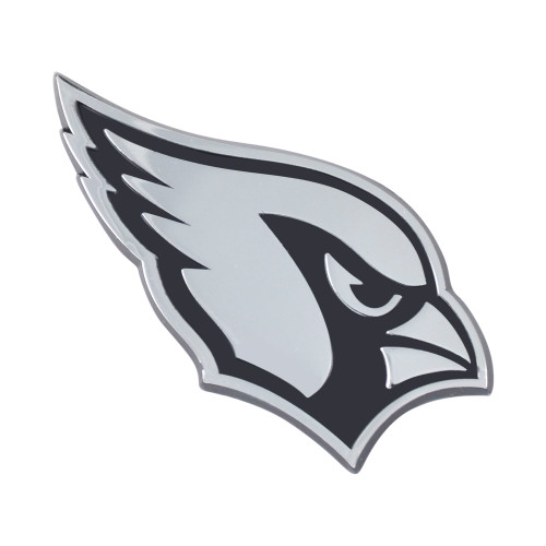 Arizona Cardinals Chrome Emblem  Cardinal Head Primary Logo Chrome