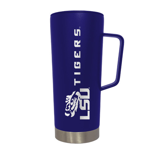 NCAA LSU Tigers 18oz Roadie Tumbler with Handle