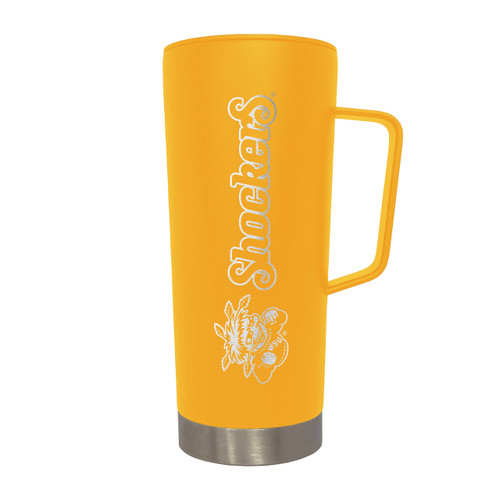 NCAA Wichita State Shockers 18oz Roadie Tumbler with Handle