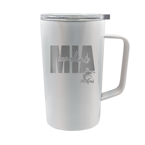 MLB Miami Marlins 18oz Hustle Travel Mug