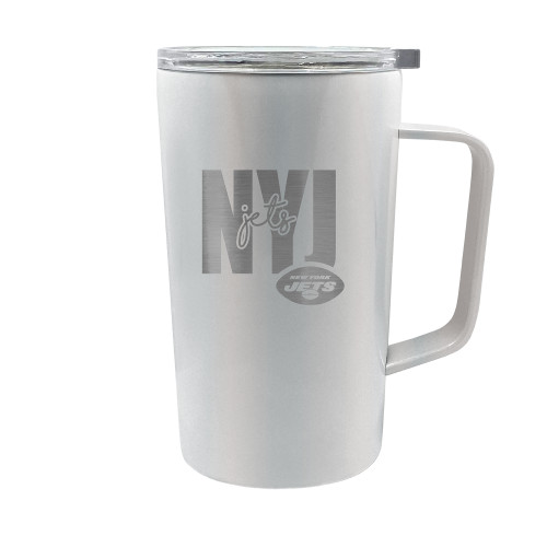 NFL New York Jets 18oz Hustle Travel Mug