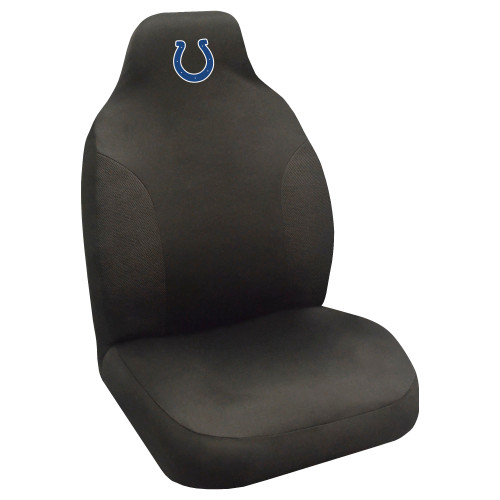Indianapolis Colts Seat Cover  Horseshoe Primary Logo Black