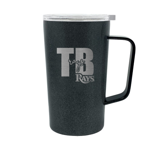 MLB Tampa Bay Rays 18oz Onyx Hustle Travel Mug