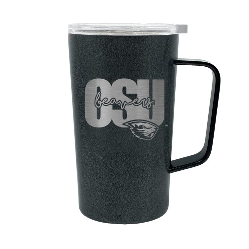 NCAA Oregon State Cowboys 18oz Onyx Hustle Travel Mug