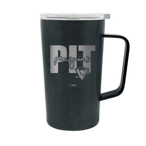 NHL Pittsburgh Penguins 18oz Onyx Hustle Travel Mug