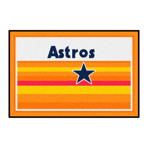 Retro Collection - 1984 Houston Astros 4x6 Rug