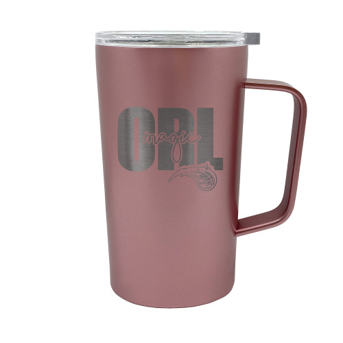 NBA Orlando Magic 18oz Rose Gold Hustle Travel Mug