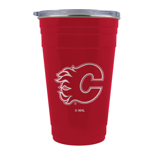 NHL Calgary Flames 22oz Tailgater Travel Tumbler