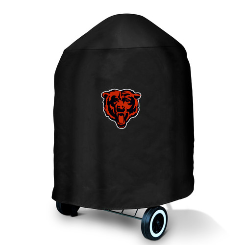 Chicago Bears Primary Logo Heavy-Duty Grill Cover Kettle Style