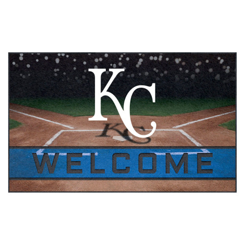 MLB - Kansas City Royals Crumb Rubber Door Mat 18"x30"